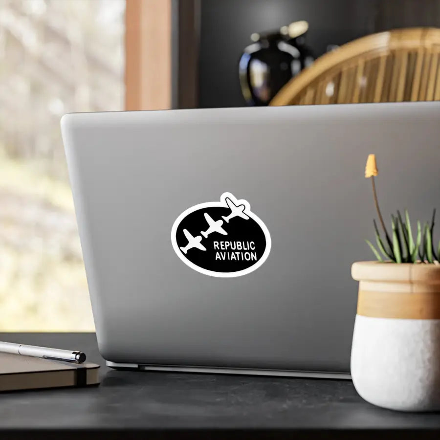 Republic Aviation Kiss-Cut Vinyl Decal - Paper products - Gifts for pilots - apparel
