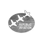 Republic Aviation Kiss-Cut Vinyl Decals - Stylish Aircraft Decor for Enthusiasts - Paper products - Pilot gifts - WWII