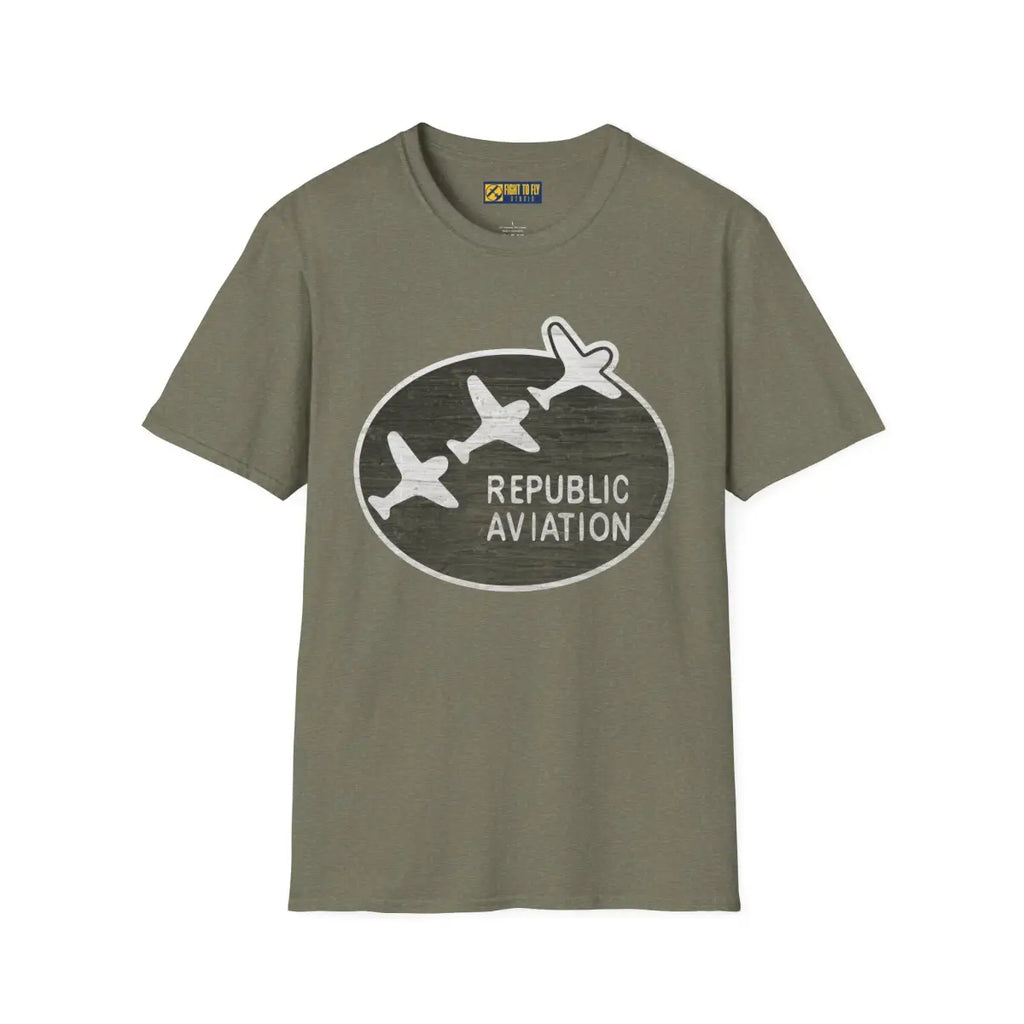 Republic Aviation - T-Shirt - Pilot gifts - WWII warbird t-shirt