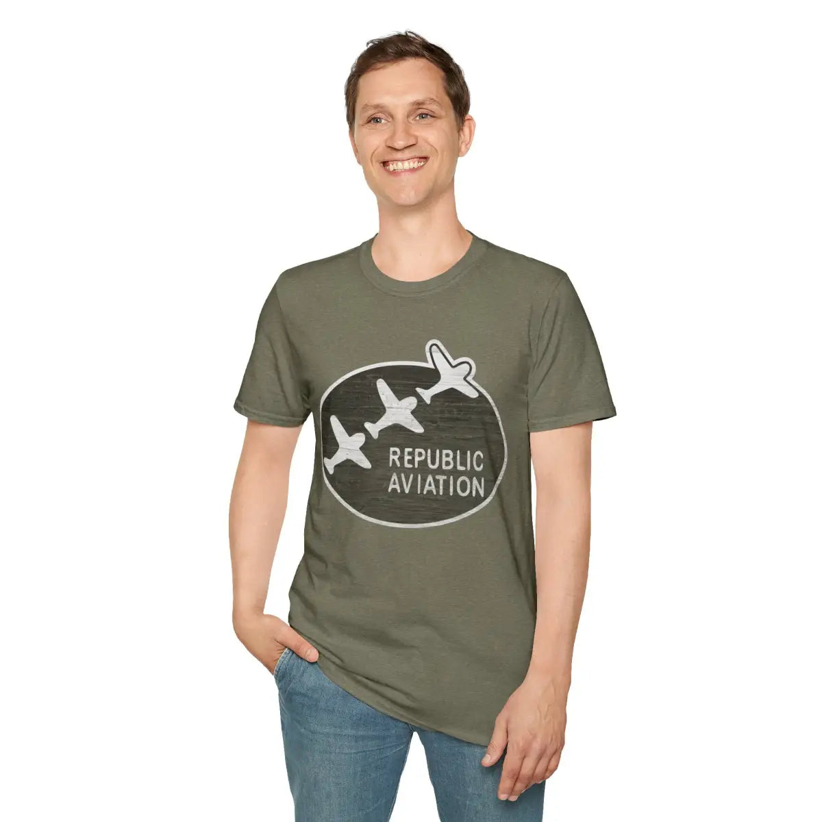 Republic Aviation - T-Shirt - Pilot gifts - WWII warbird t-shirt