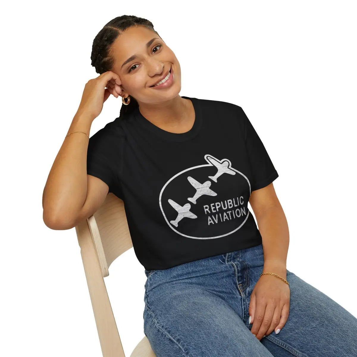 Republic Aviation - T-Shirt - Pilot gifts - WWII warbird t-shirt