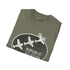 Republic Aviation - T-Shirt - Pilot gifts - WWII warbird t-shirt