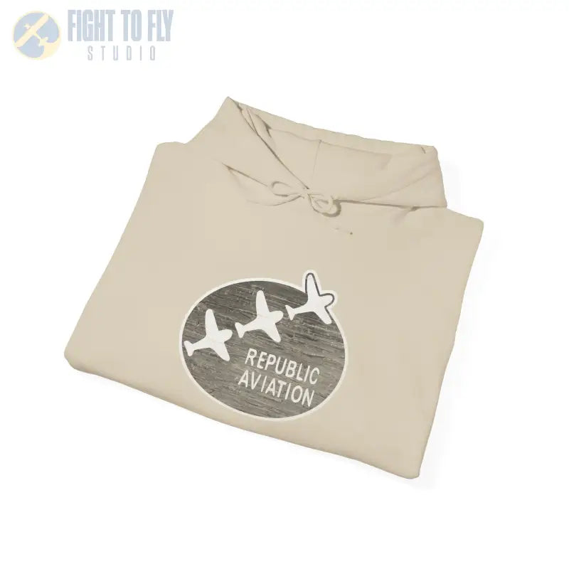 Republic Aviation Unisex Heavy Blend™ Hooded Sweatshirt - Comfortable & Stylish Outerwear for Enthusiasts - Hoodie