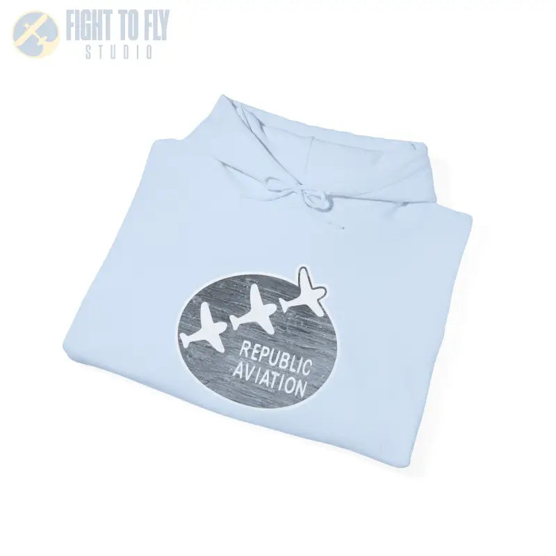 Republic Aviation Unisex Heavy Blend™ Hooded Sweatshirt - Comfortable & Stylish Outerwear for Enthusiasts - Hoodie