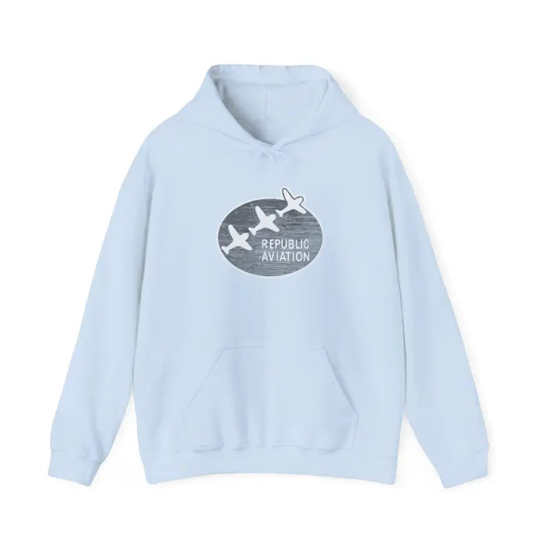 Republic Aviation Unisex Heavy Blend™ Hooded Sweatshirt - Comfortable & Stylish Outerwear for Enthusiasts - Hoodie