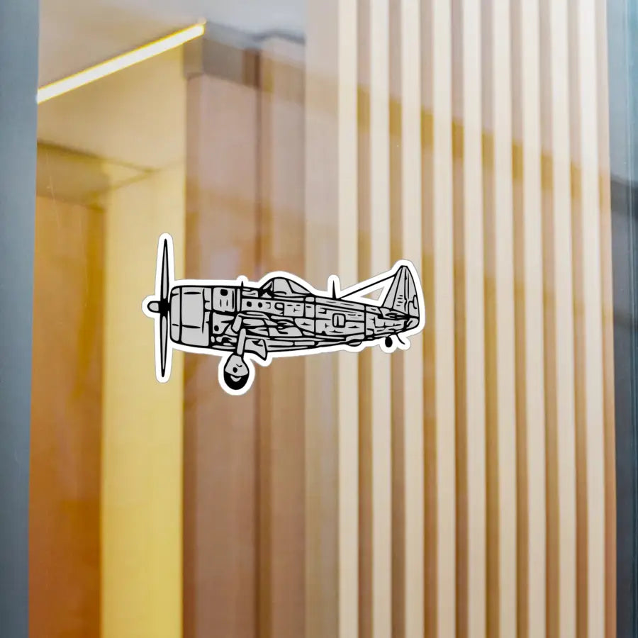 Republic P-47D Bubble Canopy Kiss-Cut Vinyl Decals - Paper products - Gifts for pilots - Aviation apparel