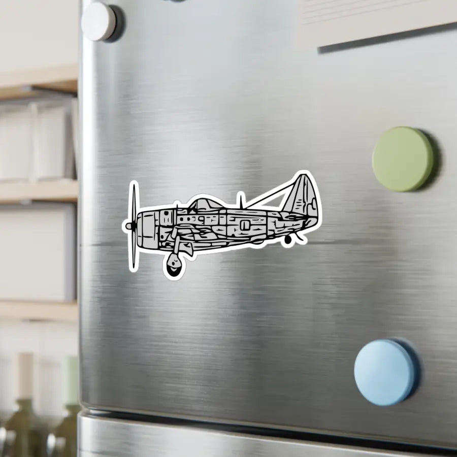 Republic P-47D Bubble Canopy Kiss-Cut Vinyl Decals - Paper products - Gifts for pilots - Aviation apparel