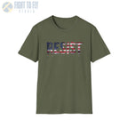 RESIST – American Flag Edition - T-Shirt - Pilot gifts - WWII warbird t-shirt