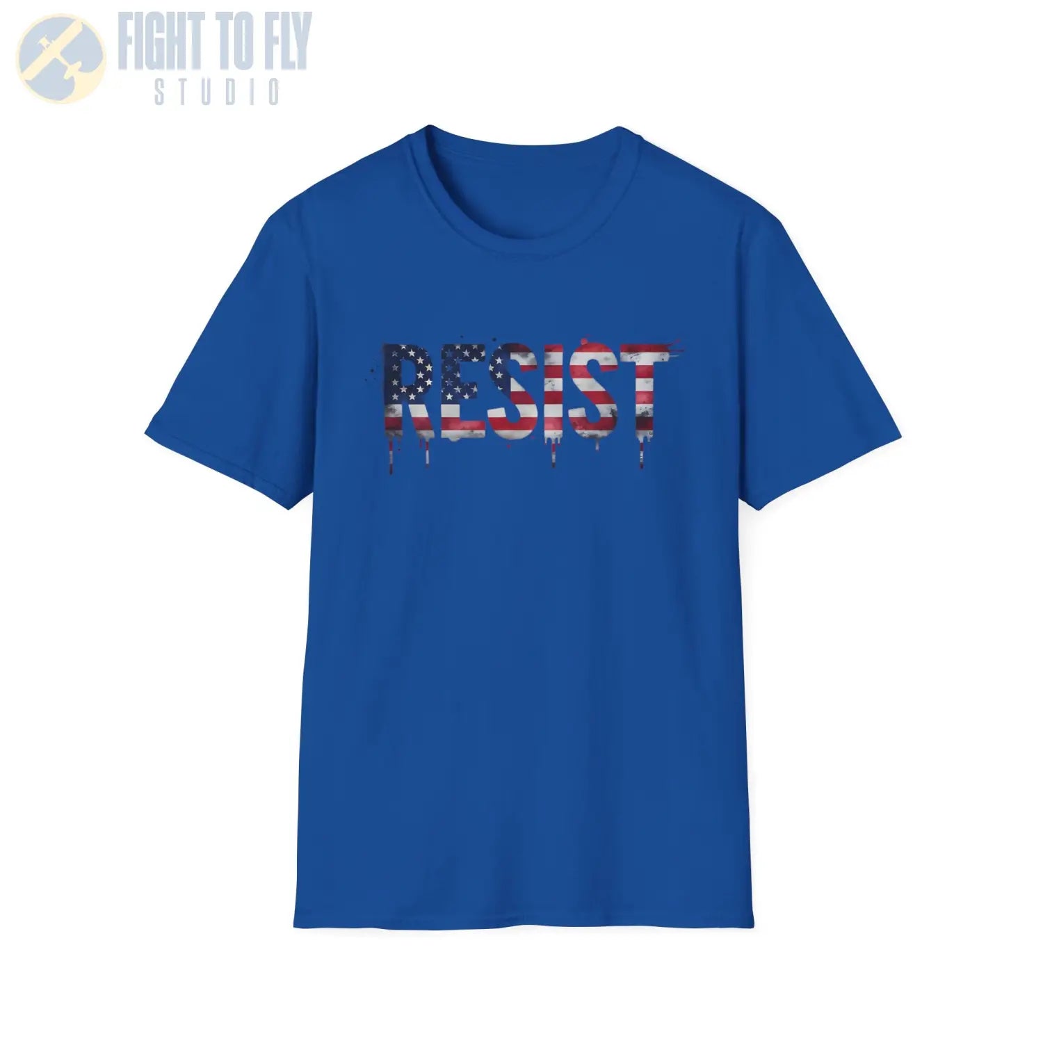 RESIST – American Flag Edition - T-Shirt - Pilot gifts - WWII warbird t-shirt