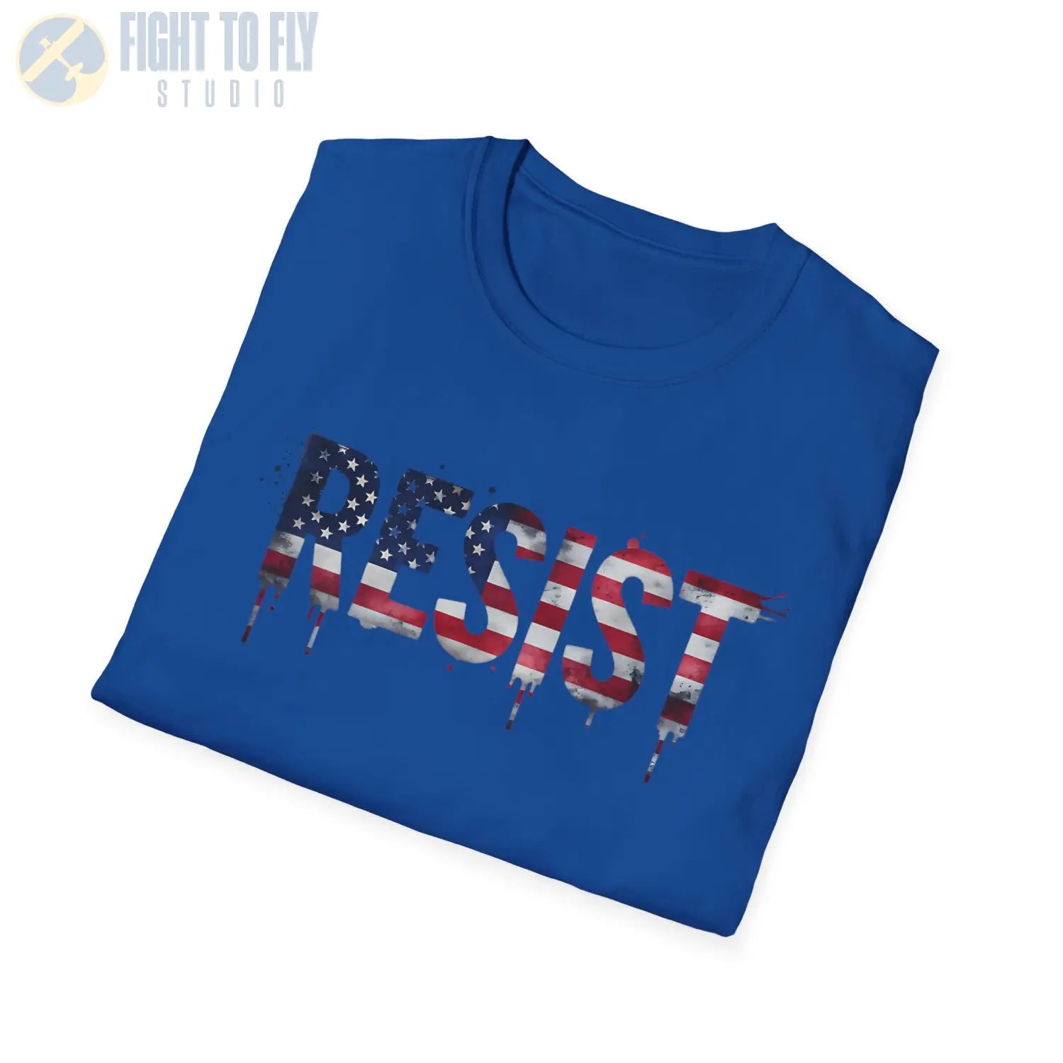 RESIST – American Flag Edition - T-Shirt - Pilot gifts - WWII warbird t-shirt