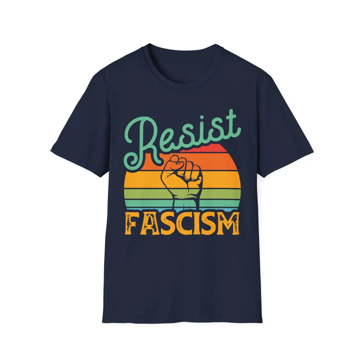Resist Fascism T-shirt - T-Shirt - Pilot gifts - WWII warbird t-shirt
