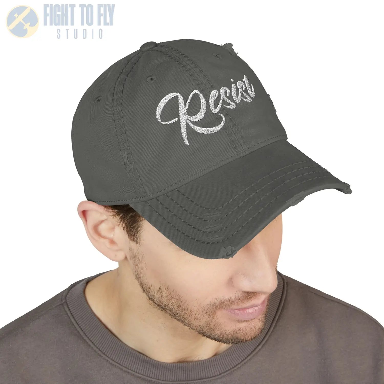 Resist Hat – Script - Hats - Pilot gifts - WWII warbird t-shirt