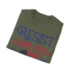 Resist Like It’s 1939 T-Shirt - Pilot gifts - WWII warbird t-shirt