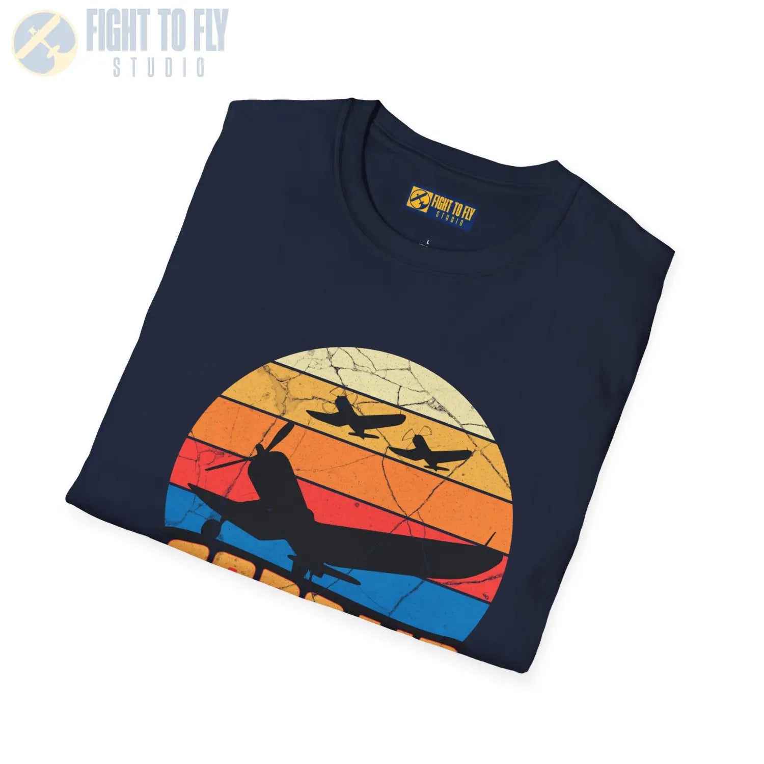Retro Corsair Flight - T-Shirt - Pilot gifts - WWII warbird t-shirt