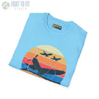 Retro Corsair Flight - T-Shirt - Pilot gifts - WWII warbird t-shirt