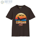 Retro Corsair Flight - T-Shirt - Pilot gifts - WWII warbird t-shirt