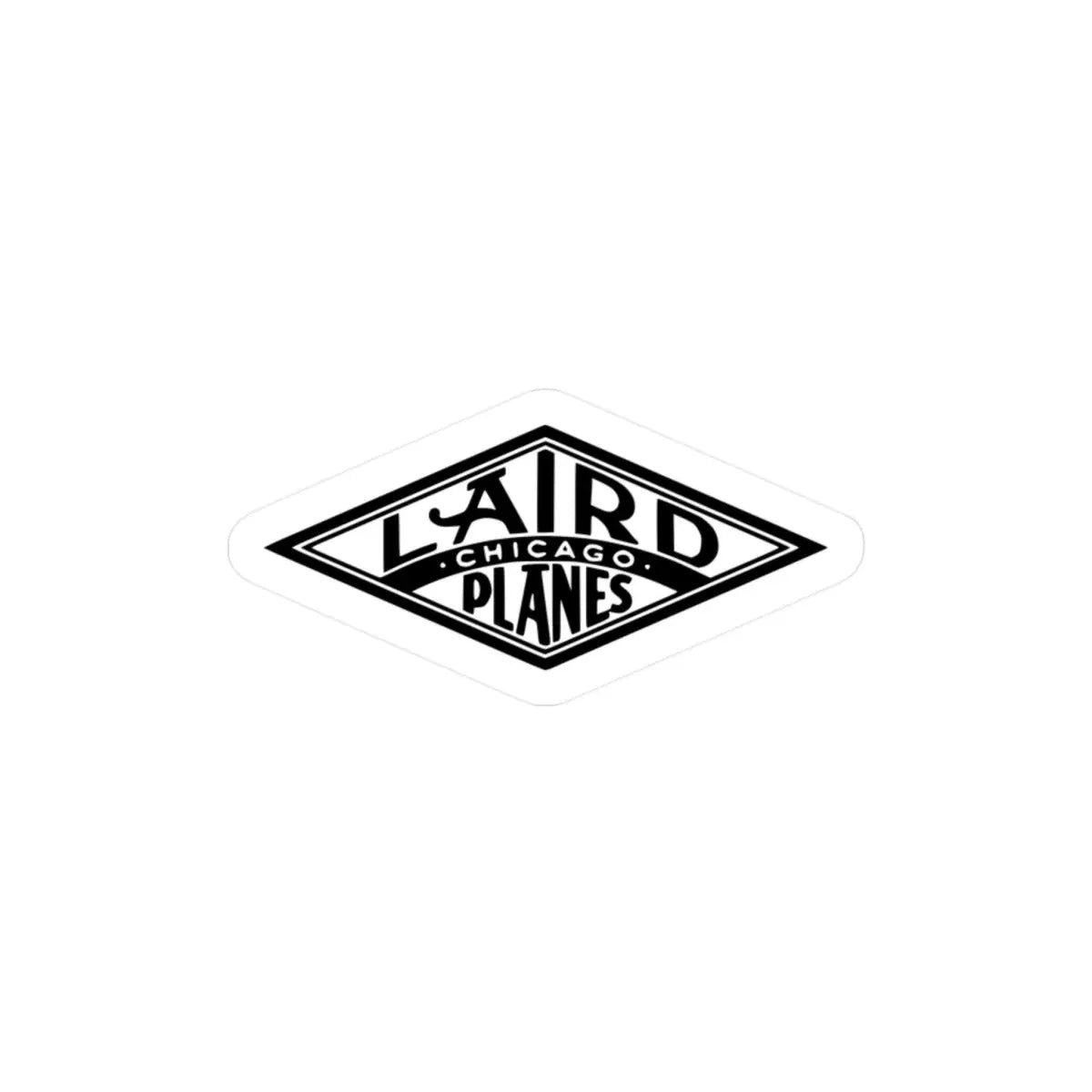 Retro Laird Planes of Chicago Kiss-Cut Vinyl Decals Perfect for Aviation Enthusiasts - Paper products - Pilot gifts