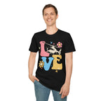 Retro Love Helicopter T-Shirt - Pilot gifts - WWII warbird t-shirt