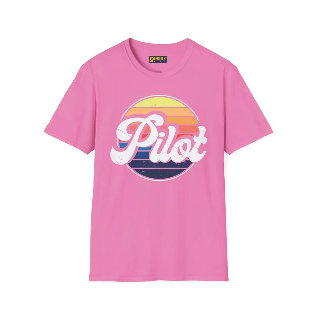 Retro Pilot T-Shirt - gifts - WWII warbird t-shirt