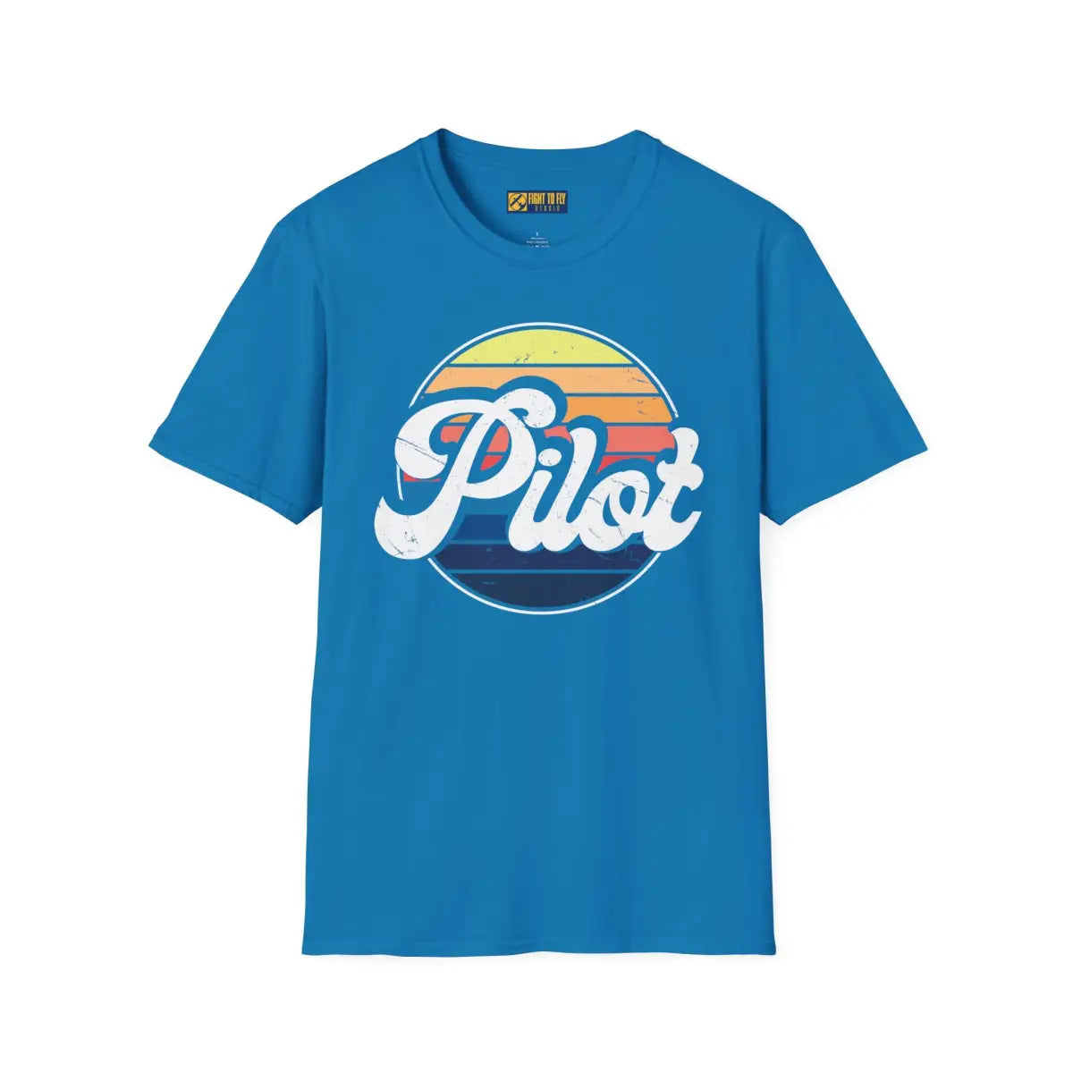 Retro Pilot T-Shirt - gifts - WWII warbird t-shirt