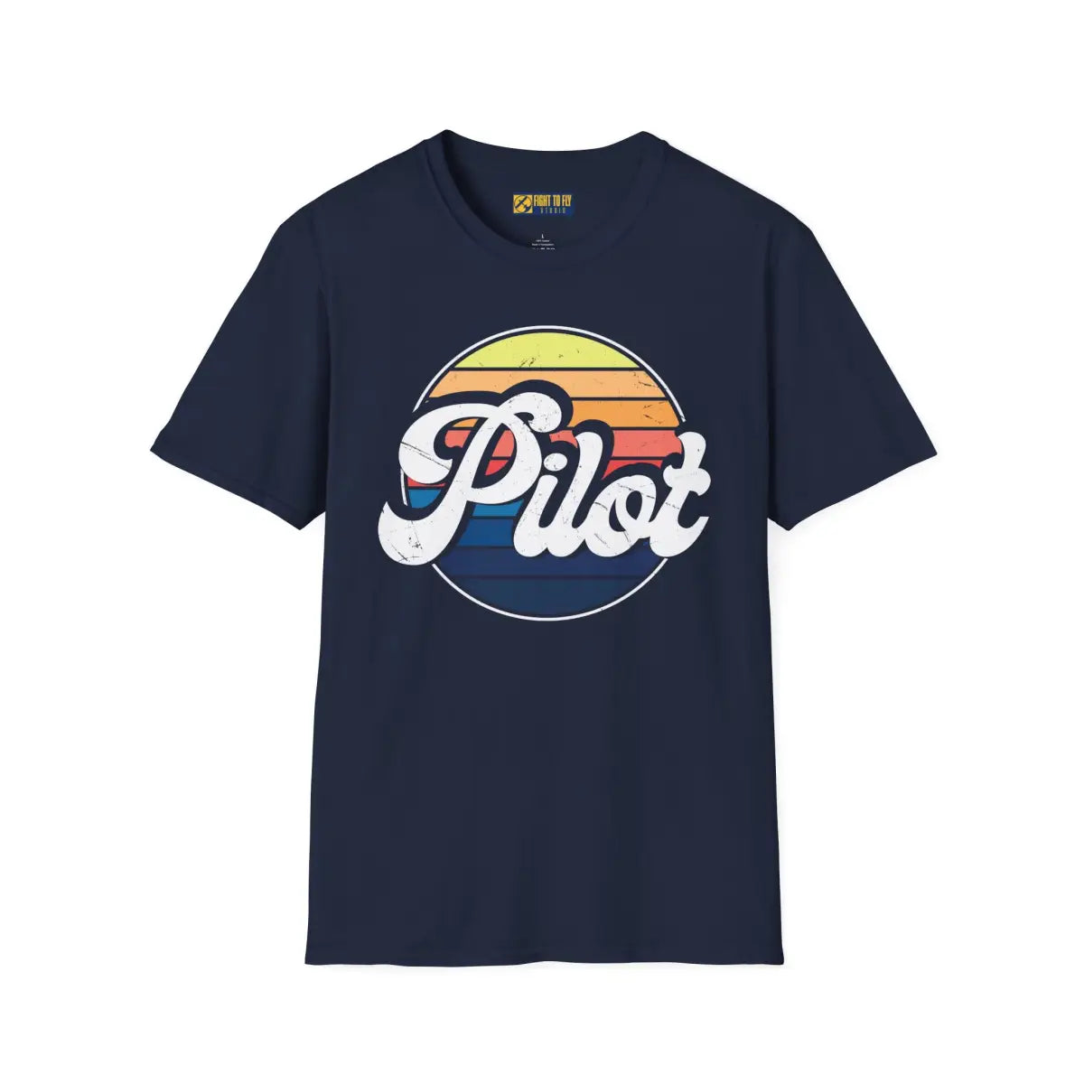 Retro Pilot T-Shirt - gifts - WWII warbird t-shirt