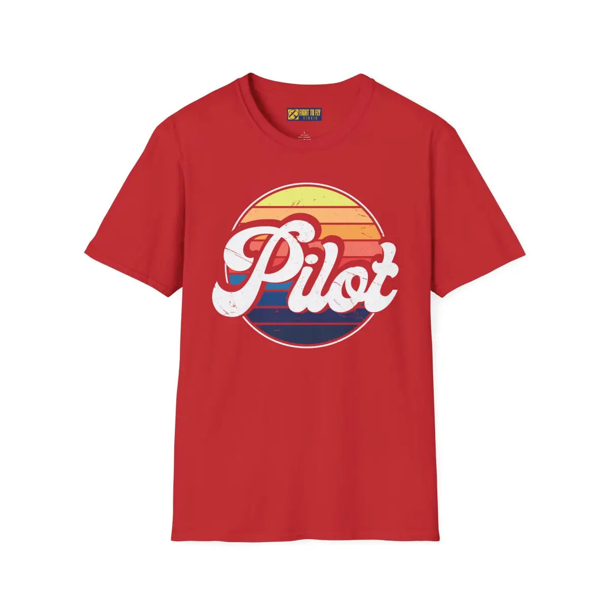 Retro Pilot T-Shirt - gifts - WWII warbird t-shirt