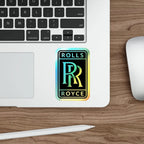 Rolls Royce Holographic Die-Cut Stickers - Paper products - Pilot gifts - WWII warbird t-shirt