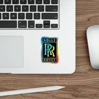 Rolls Royce Holographic Die-Cut Stickers - Paper products - Pilot gifts - WWII warbird t-shirt