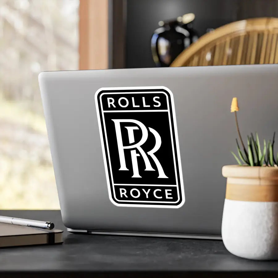 Rolls Royce Kiss-Cut Vinyl Decal - Paper products - Gifts for pilots - Aviation apparel