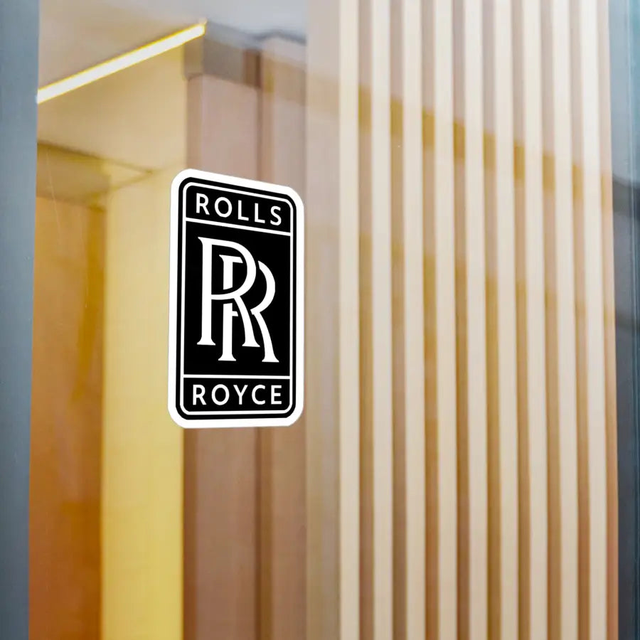 Rolls Royce Kiss-Cut Vinyl Decal - Paper products - Gifts for pilots - Aviation apparel