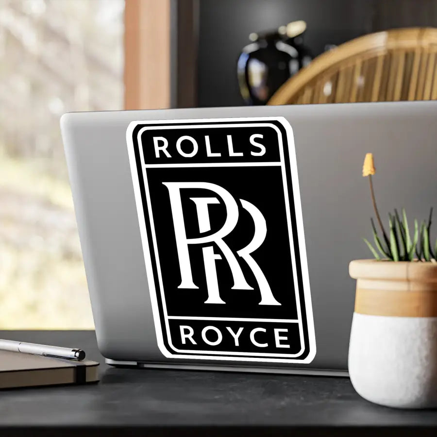 Rolls Royce Kiss-Cut Vinyl Decal - Paper products - Gifts for pilots - Aviation apparel