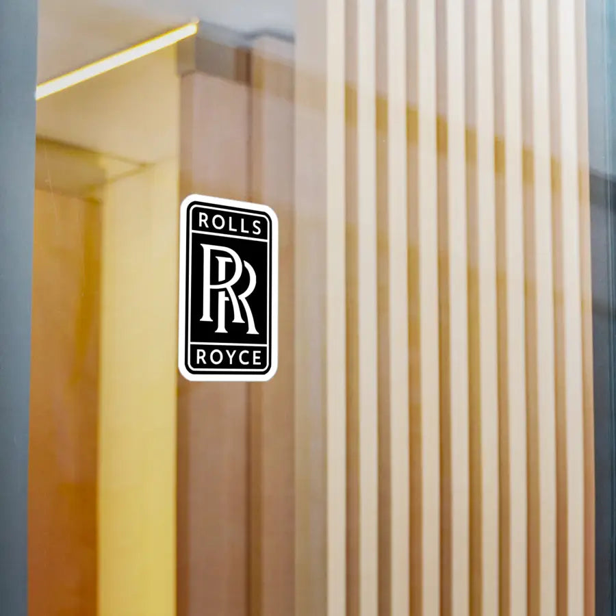 Rolls Royce Kiss-Cut Vinyl Decal - Paper products - Pilot gifts - WWII warbird t-shirt