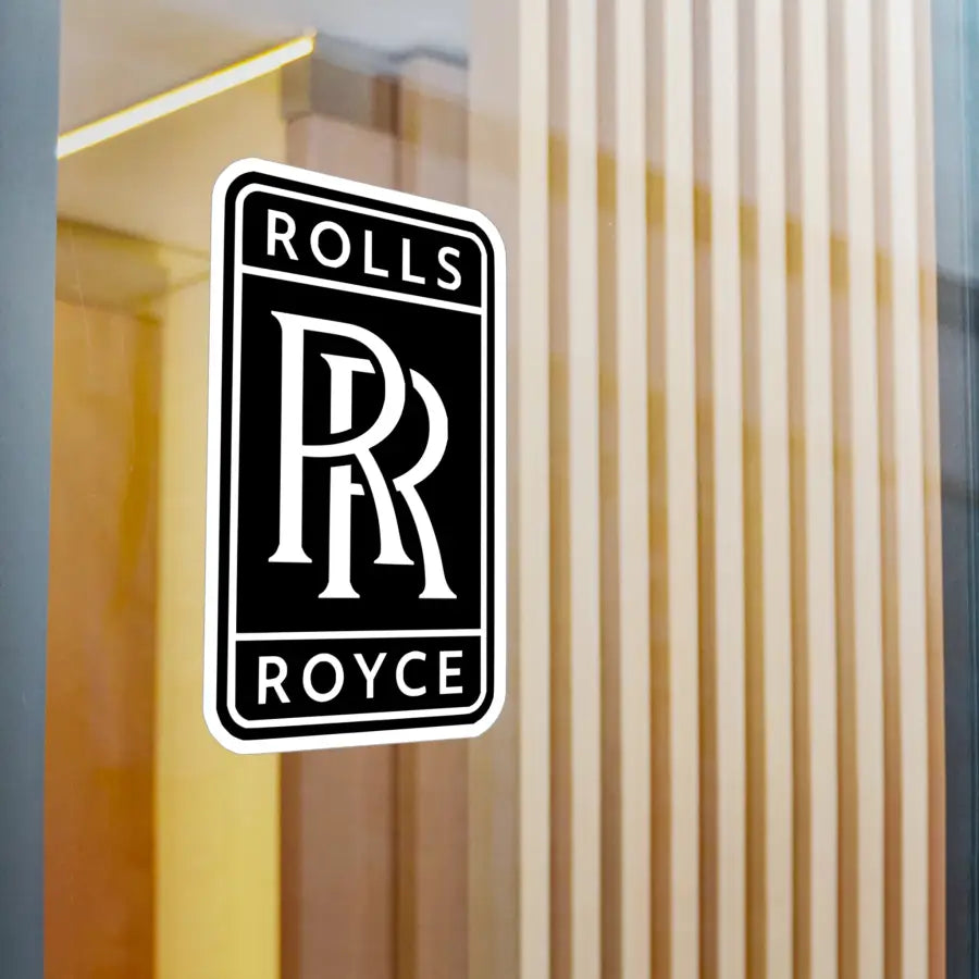 Rolls Royce Kiss-Cut Vinyl Decal - Paper products - Gifts for pilots - Aviation apparel