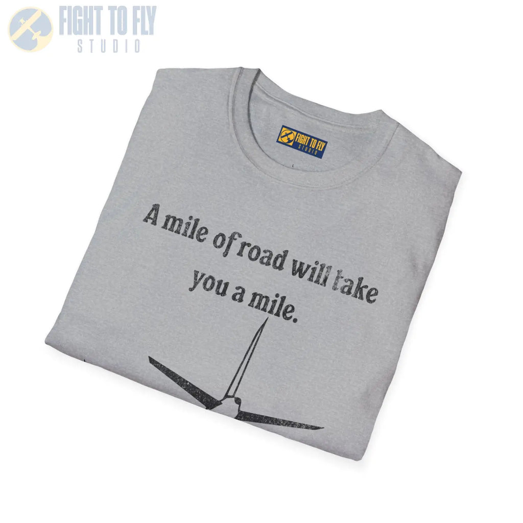 Runway To Anywhere Tee - T-Shirt - Pilot gifts - WWII warbird t-shirt