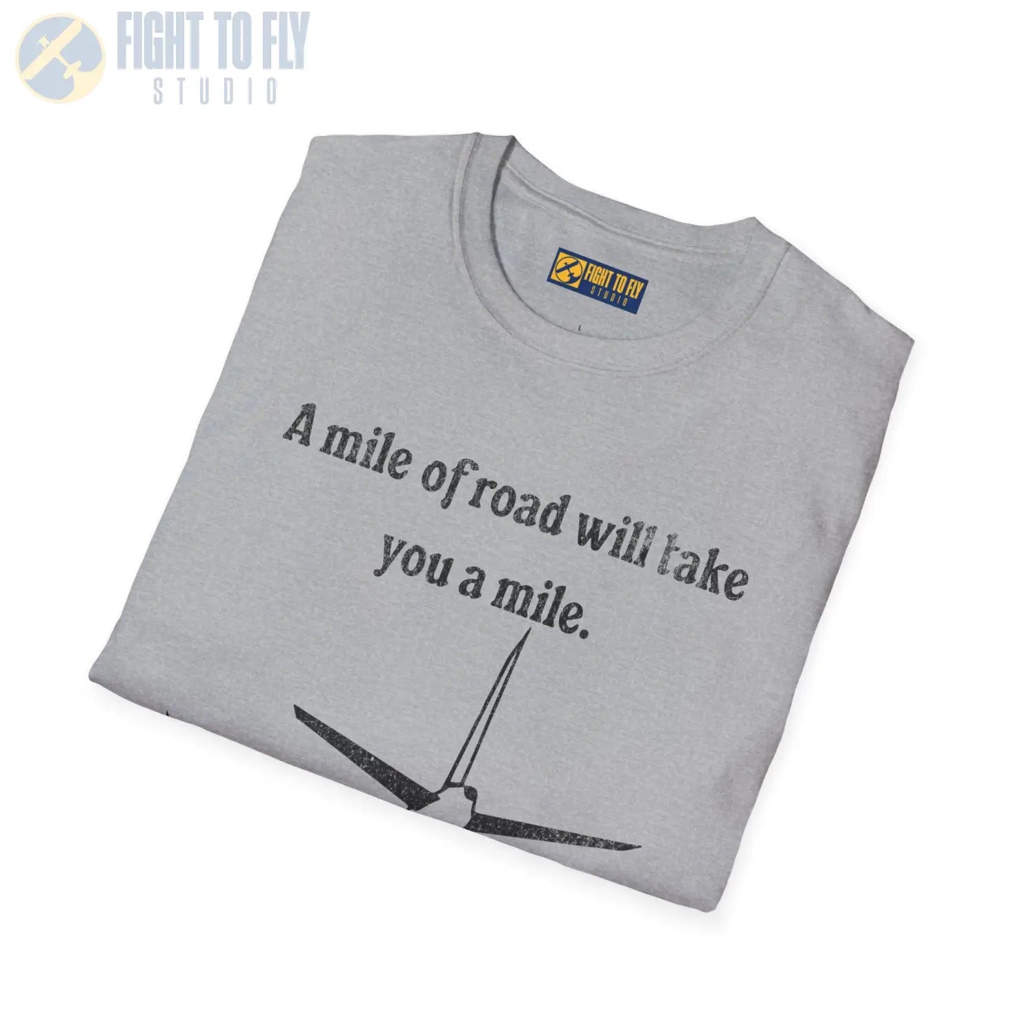 Runway To Anywhere Tee - T-Shirt - Pilot gifts - WWII warbird t-shirt