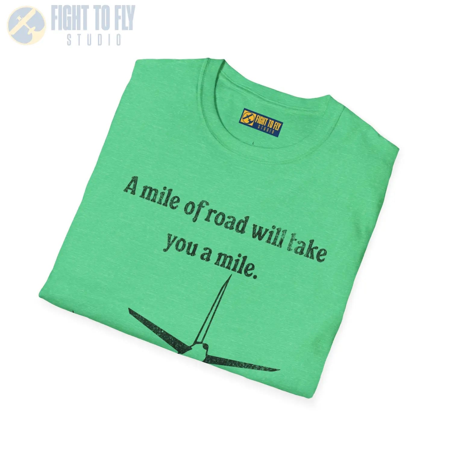 Runway To Anywhere Tee - T-Shirt - Pilot gifts - WWII warbird t-shirt