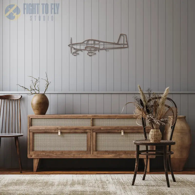 RV-10 Die Cut Metal Wall Art - Sign - Pilot gifts - WWII warbird t-shirt