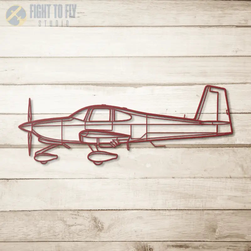 RV-10 Die Cut Metal Wall Art - Sign - Pilot gifts - WWII warbird t-shirt