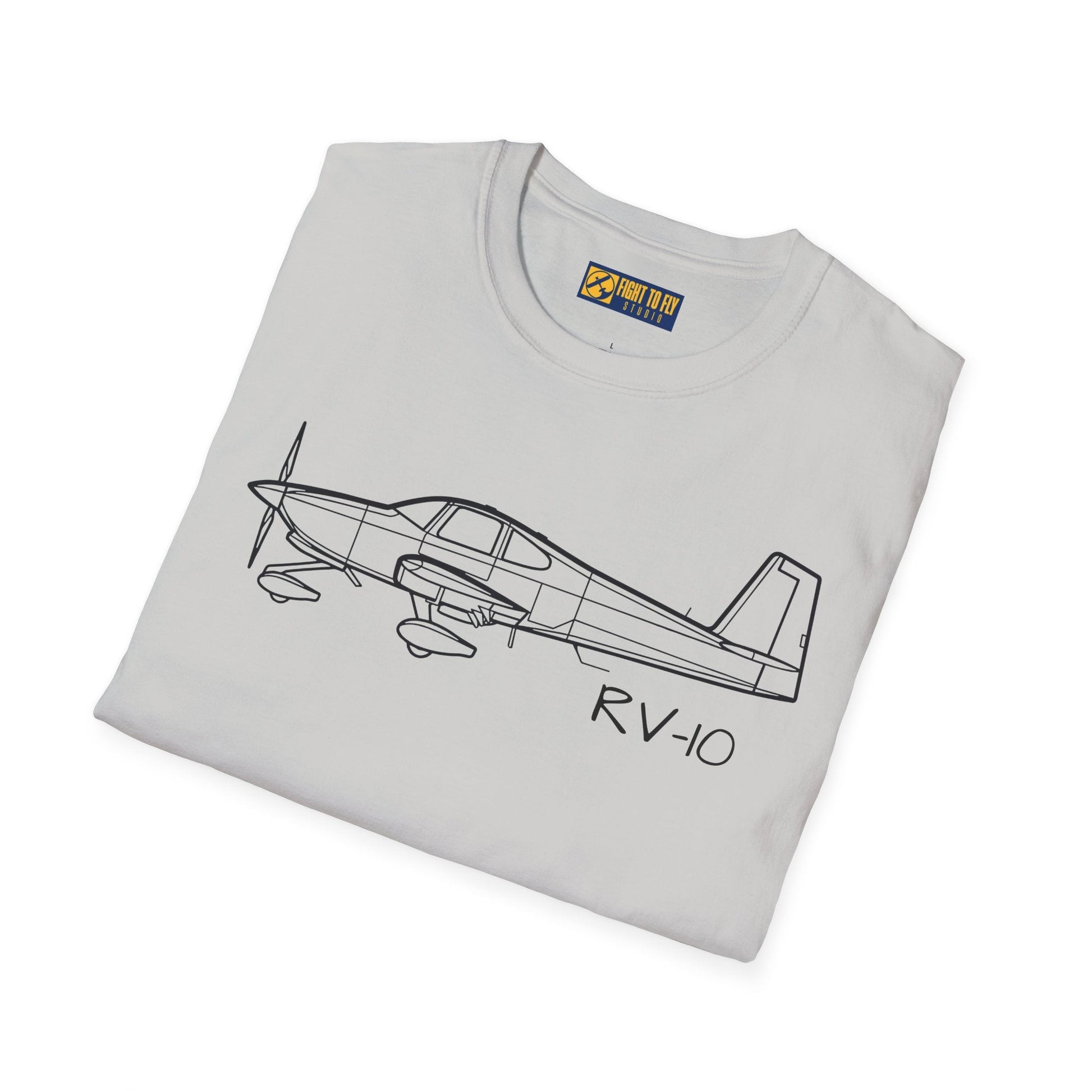 RV-10 T-Shirt – Van’s Four-Seat Aircraft Tee - Gifts for pilots - Aviation apparel