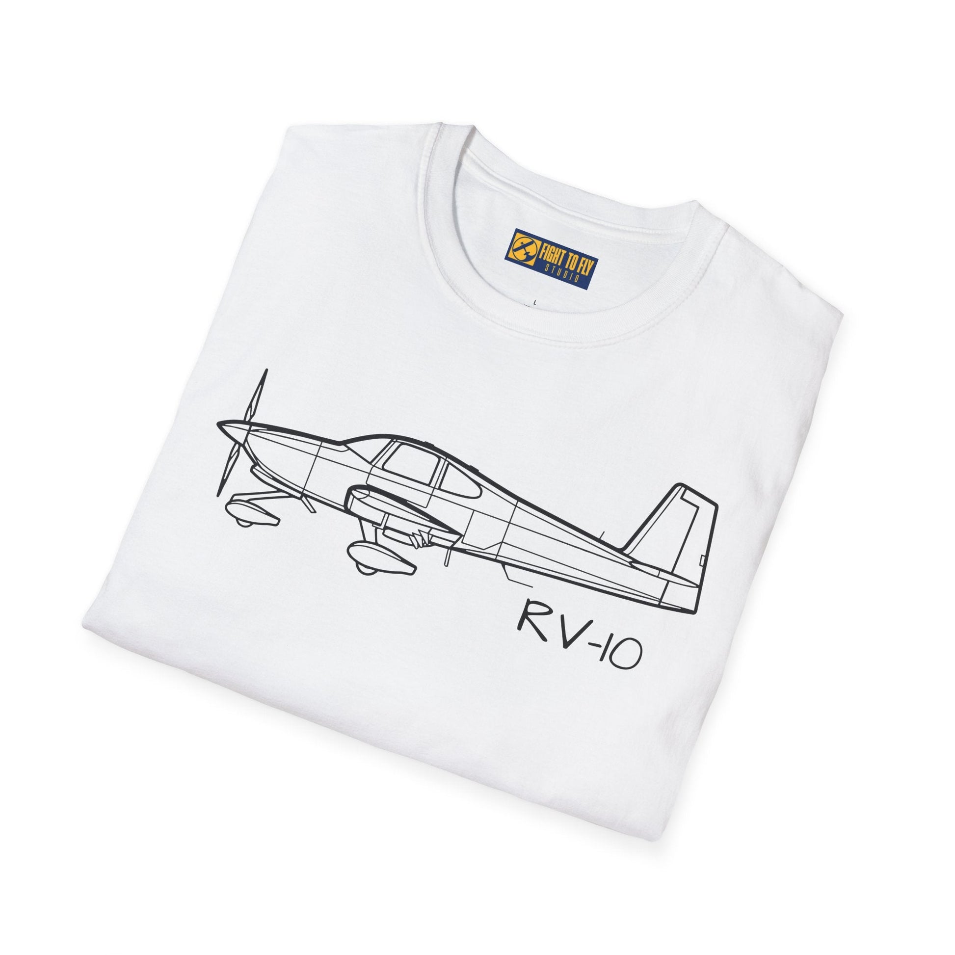 RV-10 T-Shirt – Van’s Four-Seat Aircraft Tee - Gifts for pilots - Aviation apparel
