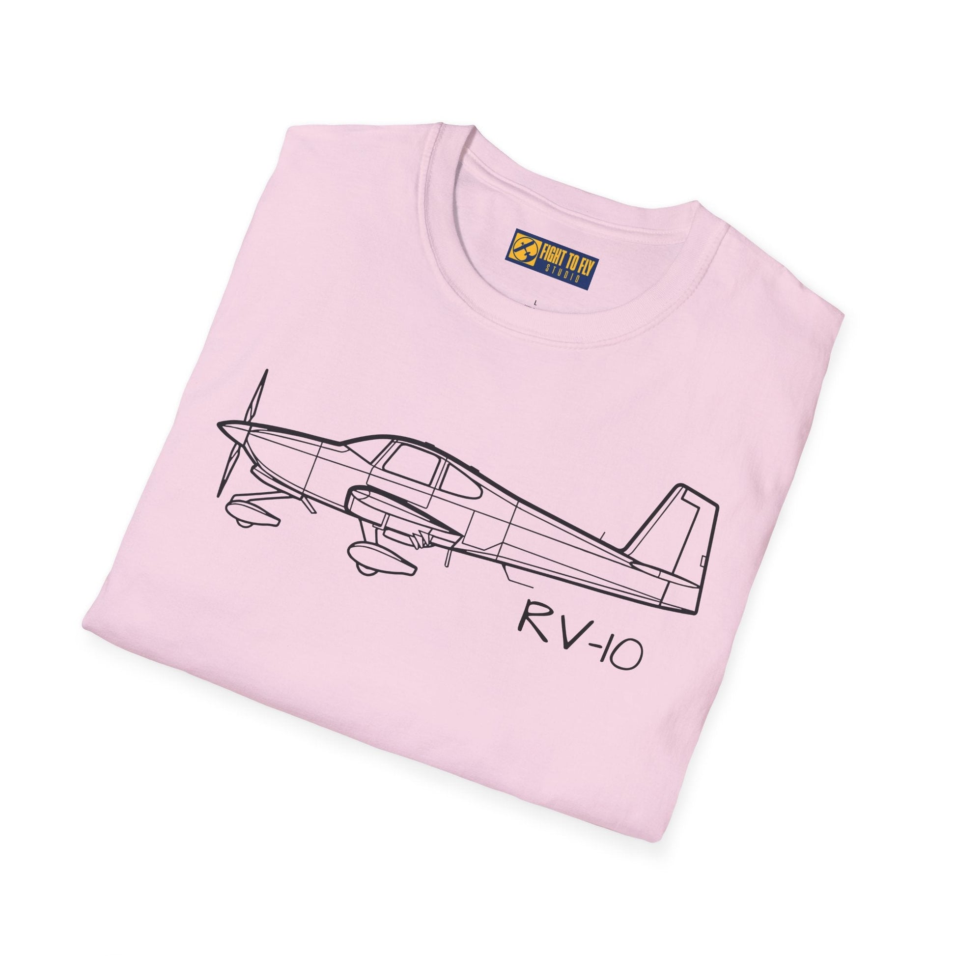 RV-10 T-Shirt – Van’s Four-Seat Aircraft Tee - Gifts for pilots - Aviation apparel