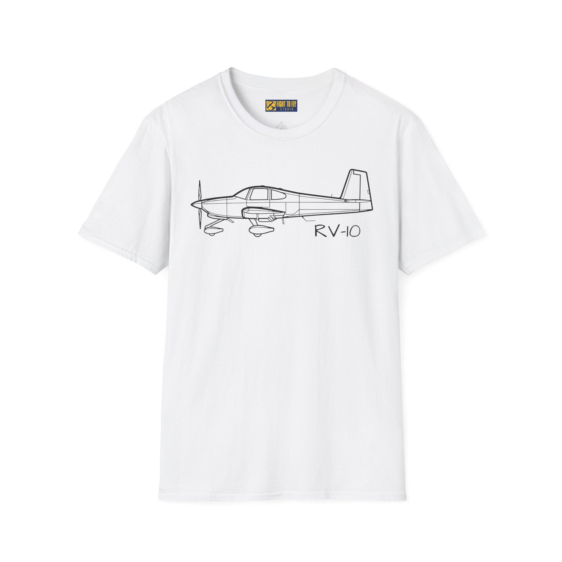 RV-10 T-Shirt – Van’s Four-Seat Aircraft Tee - Gifts for pilots - Aviation apparel