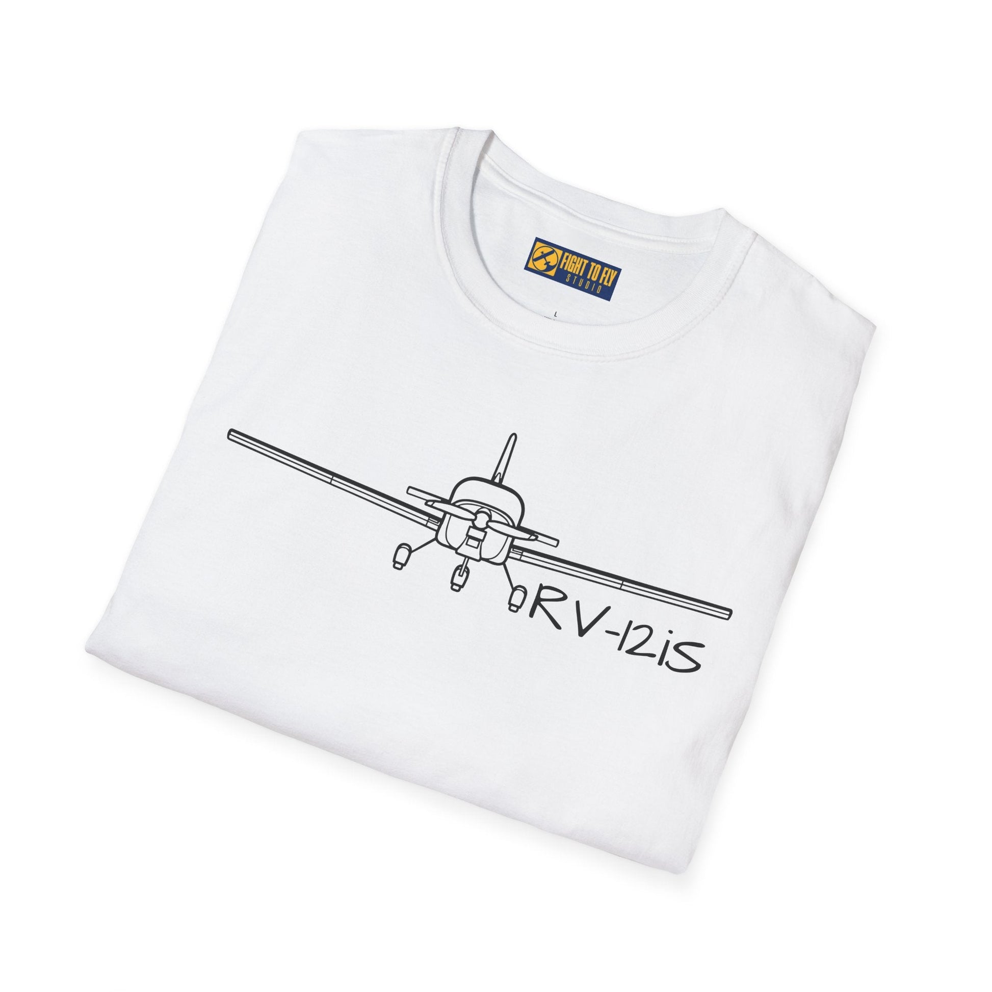RV-12 T-Shirt – Light Sport Van’s Aircraft Aviation Tee - Gifts for pilots - apparel
