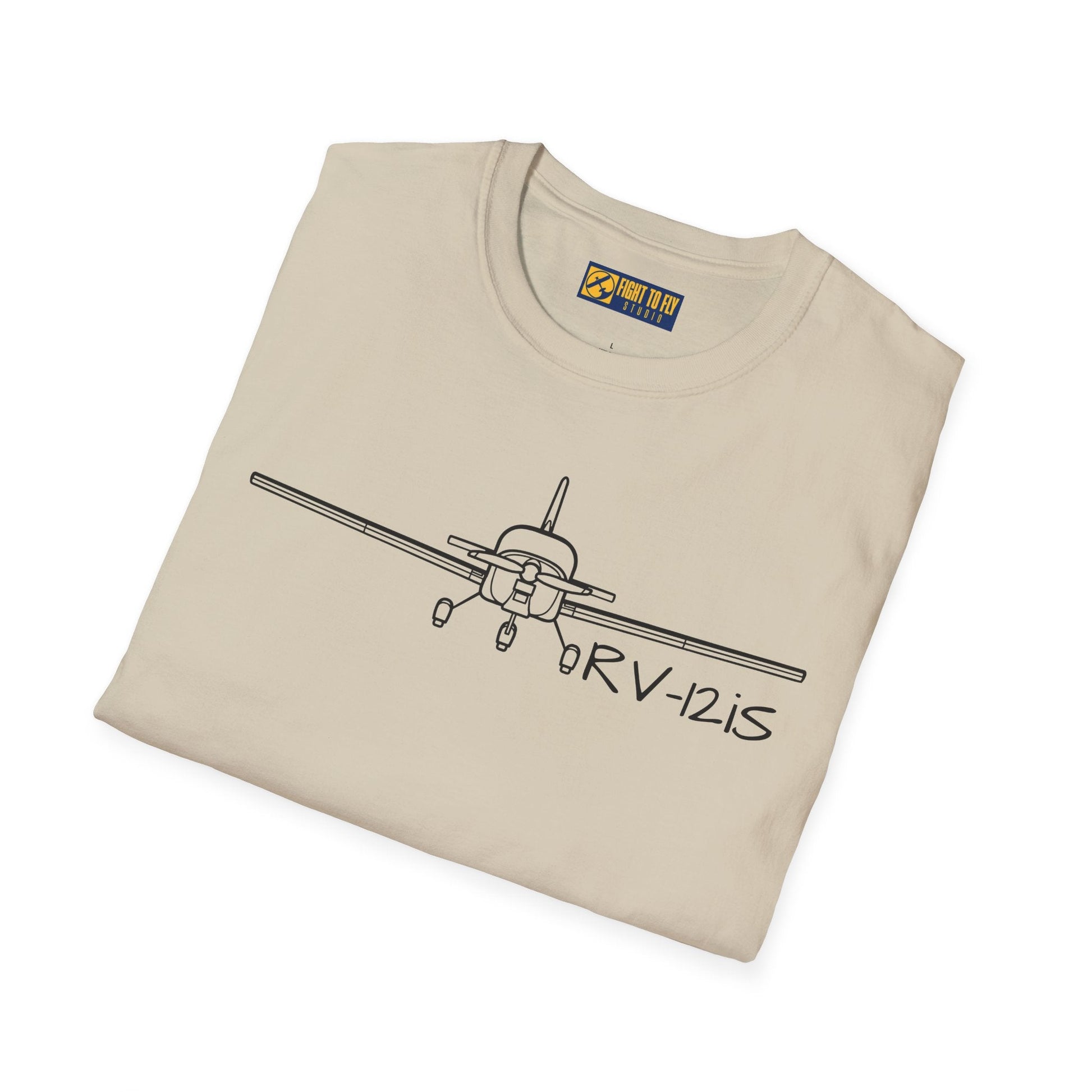 RV-12 T-Shirt – Light Sport Van’s Aircraft Aviation Tee - Gifts for pilots - apparel
