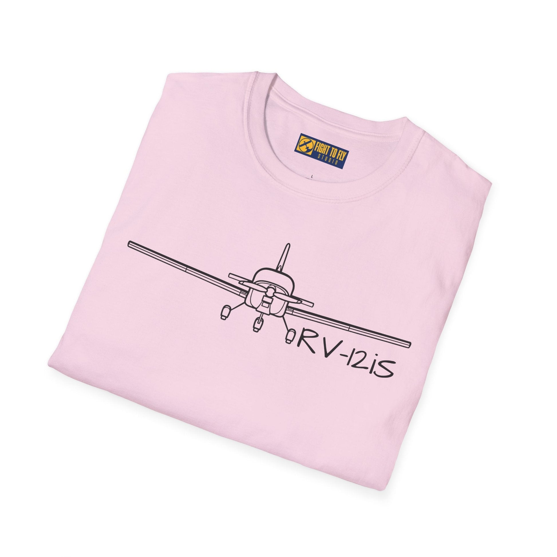 RV-12 T-Shirt – Light Sport Van’s Aircraft Aviation Tee - Gifts for pilots - apparel