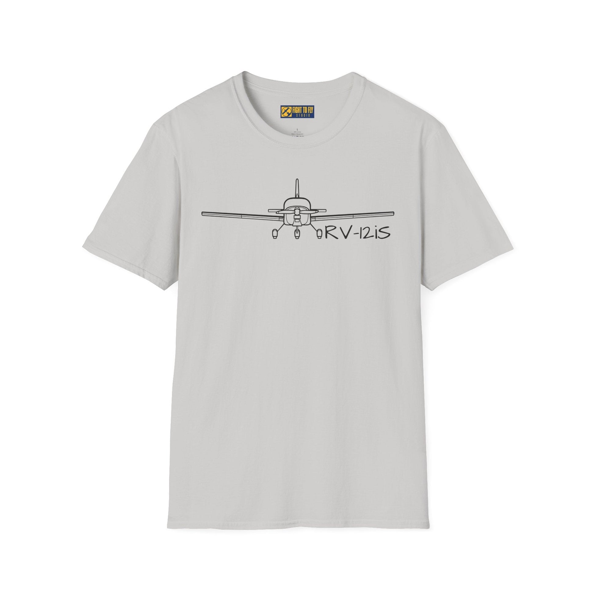 RV-12 T-Shirt – Light Sport Van’s Aircraft Aviation Tee - Gifts for pilots - apparel