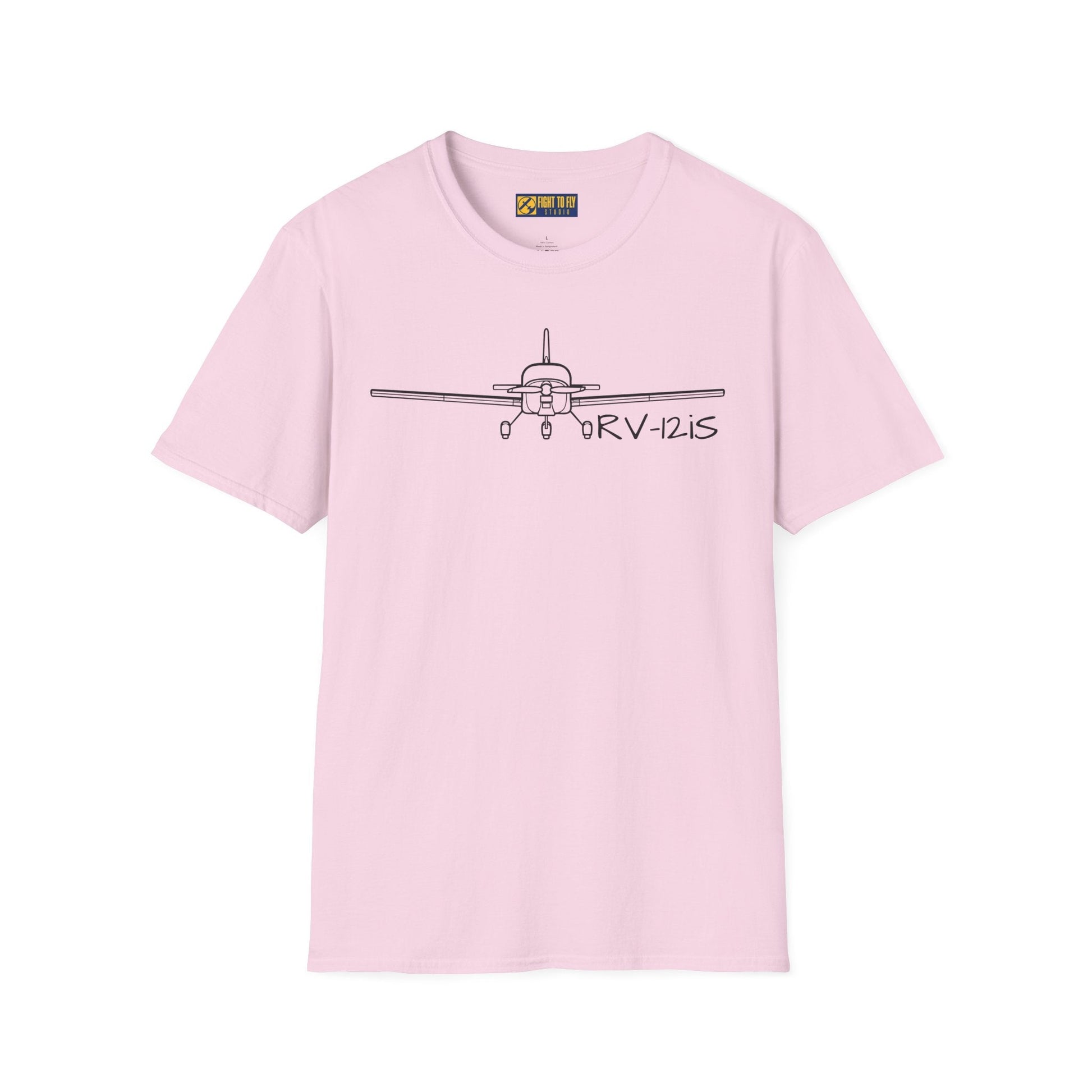 RV-12 T-Shirt – Light Sport Van’s Aircraft Aviation Tee - Gifts for pilots - apparel