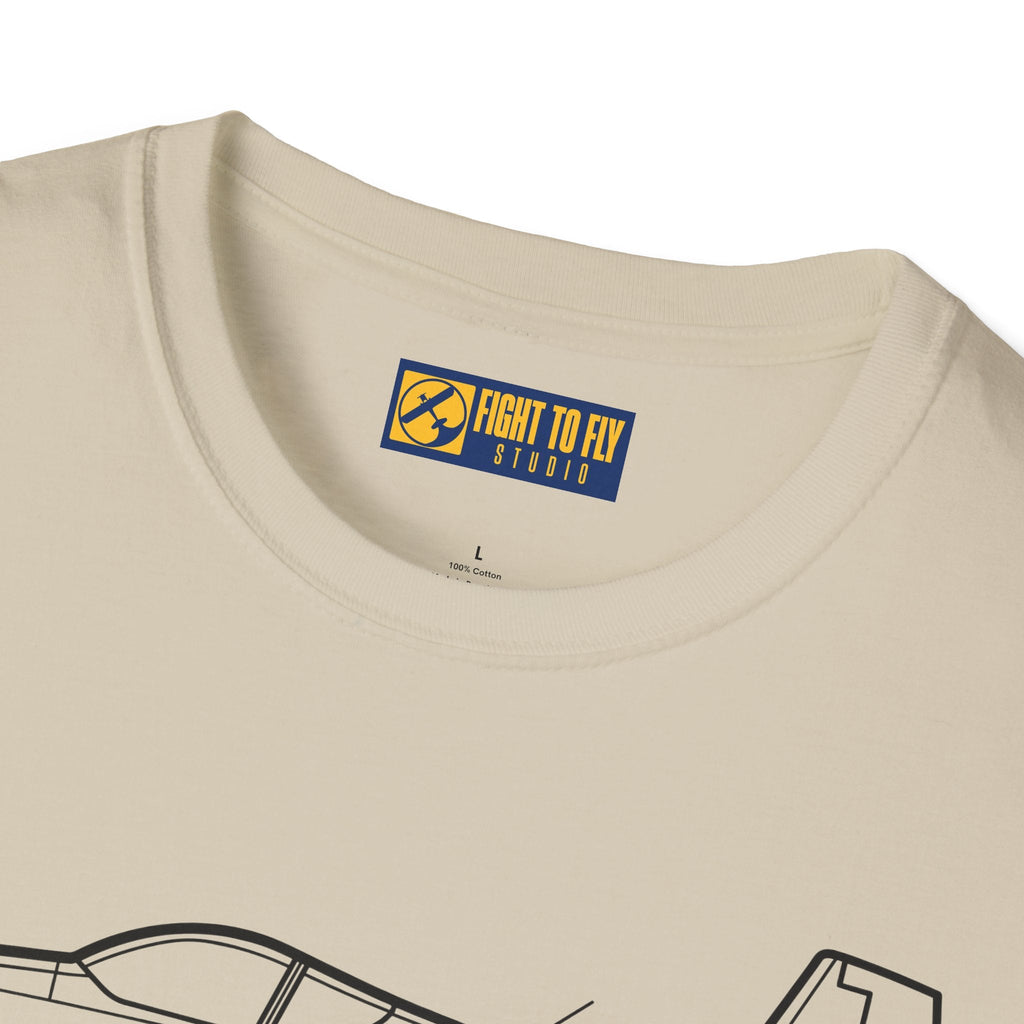 RV-14A T-Shirt – Van’s Performance Homebuilt Aircraft Tee - Gifts for pilots - Aviation apparel