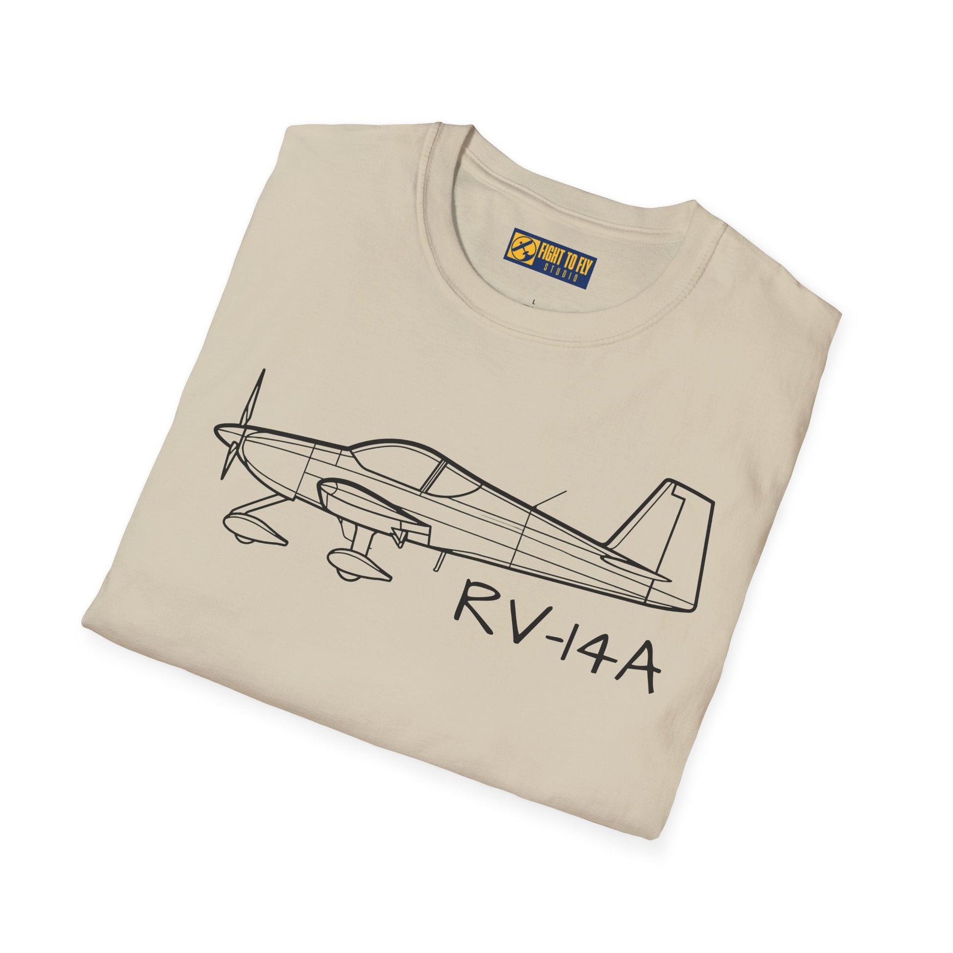 RV-14A T-Shirt – Van’s Performance Homebuilt Aircraft Tee - Gifts for pilots - Aviation apparel
