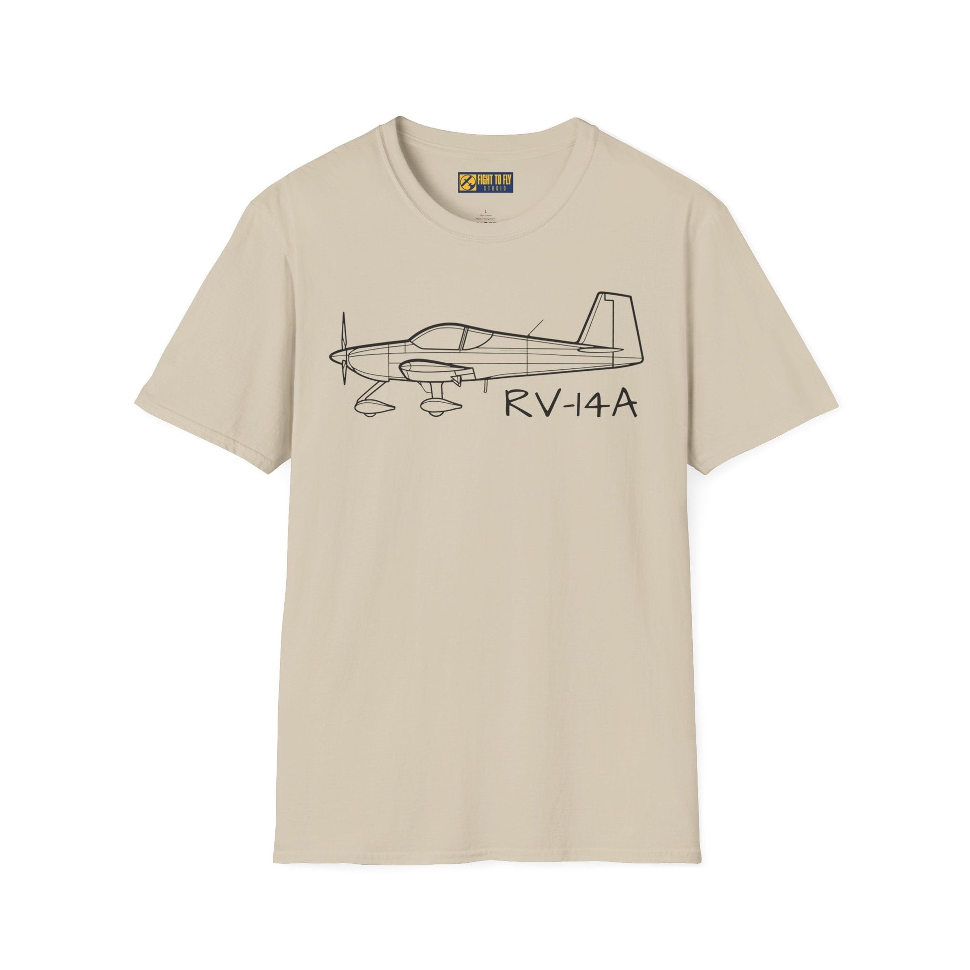 RV-14A T-Shirt – Van’s Performance Homebuilt Aircraft Tee - Gifts for pilots - Aviation apparel